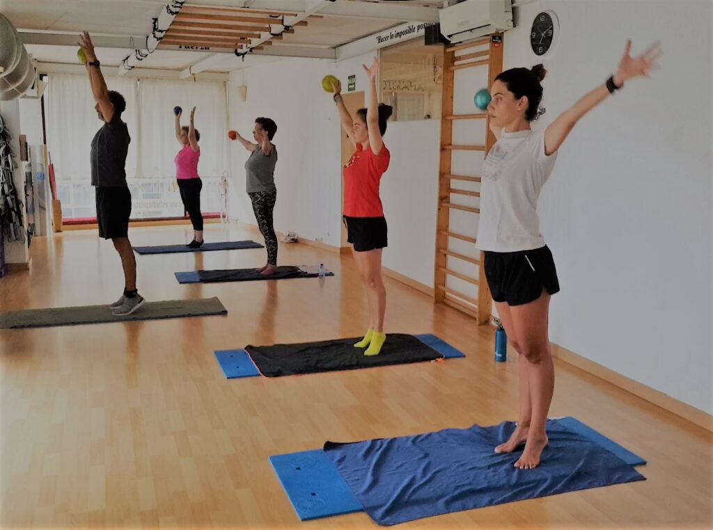 Pilates con "MiniBall" 2 Pilates con "MiniBall"
